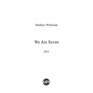We Are Seven (2011)